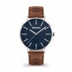 RELÓGIO KINSLEY AZUL PELE CASTANHA TDWGA2103702