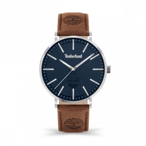 RELÓGIO KINSLEY AZUL PELE CASTANHA TDWGA2103702