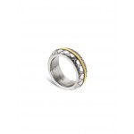 ANEL AÇO SENHORA DELIGHTFUL BICOLOR OJDFR01SG