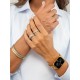 ANEL AÇO SENHORA DELIGHTFUL BICOLOR OJDFR01SG