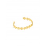 ESCRAVA AÇO SENHORA FLEUR GOLD OJPFB01G