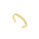 ESCRAVA AÇO SENHORA FLEUR GOLD OJPFB01G