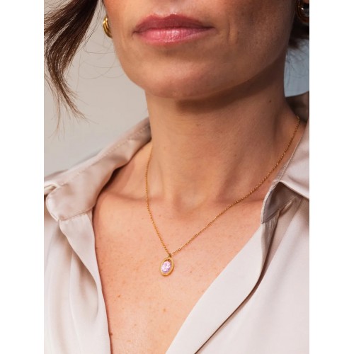 COLAR AÇO SENHORA JUNE - HARMONY OJNN41G