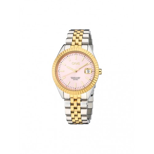 RELÓGIO SENHORA CELEBRITY PINK BICOLOR OL4241RB61L