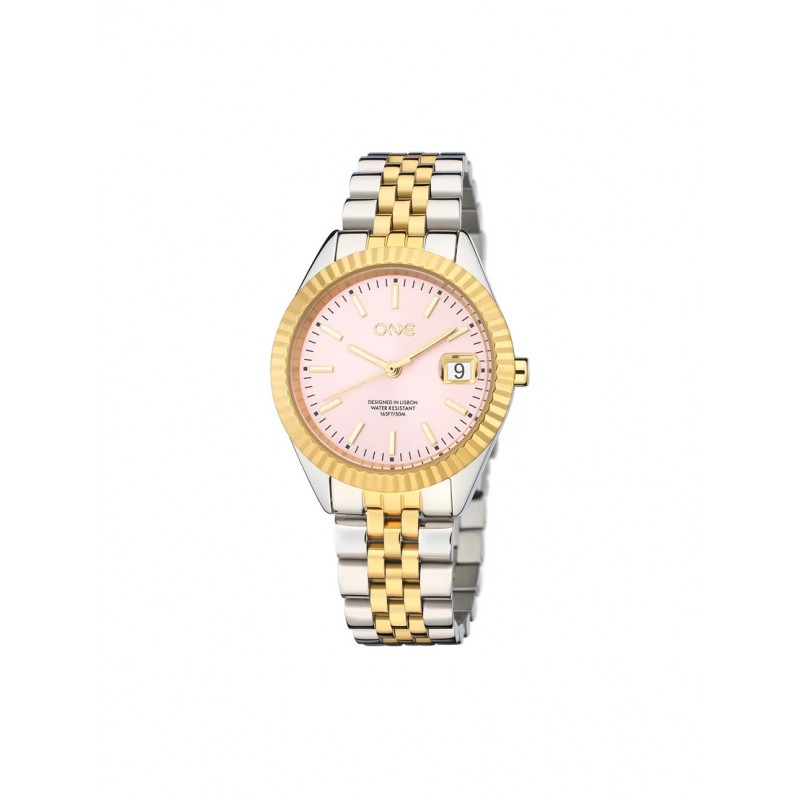 RELÓGIO SENHORA CELEBRITY PINK BICOLOR OL4241RB61L