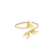 ESCRAVA AÇO SENHORA MARGOT FALLING LEAVES GOLD OJATB02D