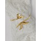 ESCRAVA AÇO SENHORA MARGOT FALLING LEAVES GOLD OJATB02D