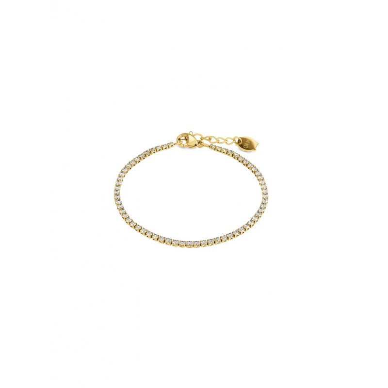 PULSEIRA AÇO SENHORA REFINED GOLD OJBA47G