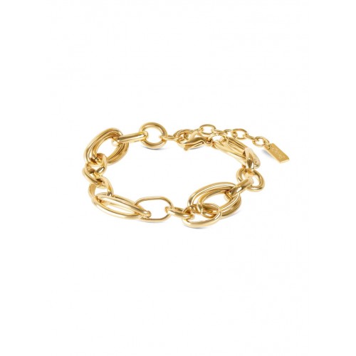 PULSEIRA AÇO SENHORA LUMINOUS SOLID GOLD OJLB02G