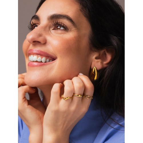 ANEL AÇO LONDON 36 GOLD 8 OJNYR36G