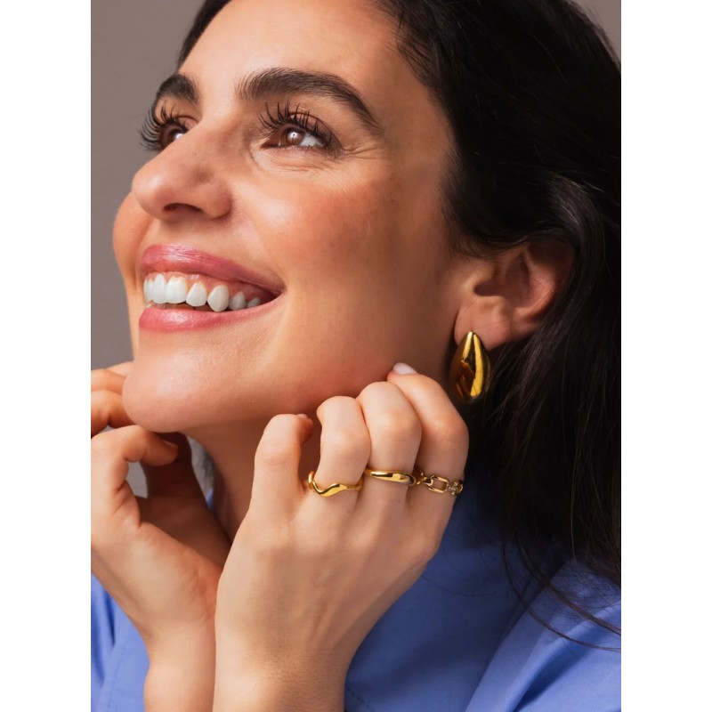 ANEL AÇO LONDON 36 GOLD 8 OJNYR36G