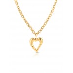 COLAR AÇO SENHORA NECKMESS MONUMENTAL GOLD OJNN69G