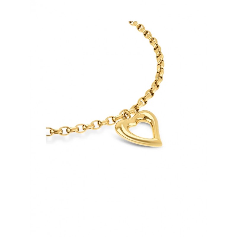 COLAR AÇO SENHORA NECKMESS MONUMENTAL GOLD OJNN69G