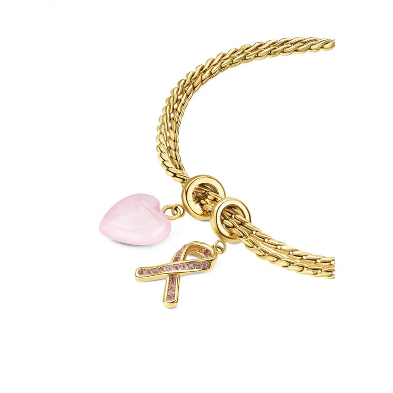 SET AÇO PULSEIRA LIFE AURORA GOLD OJEFLSET01G