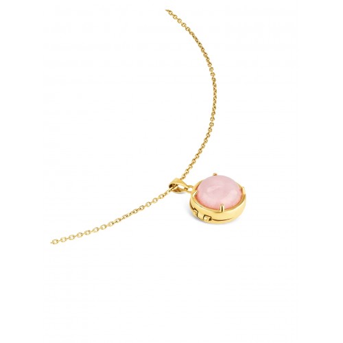 RELICÁRIO AÇO SENHORA AURORA MEMORIES GOLD OJNN114G