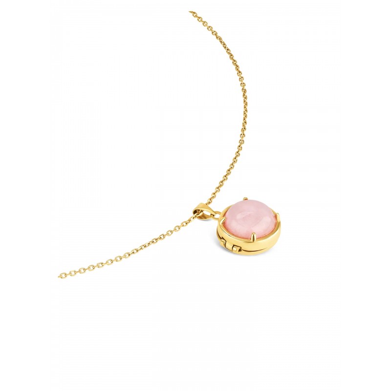 RELICÁRIO AÇO SENHORA AURORA MEMORIES GOLD OJNN114G