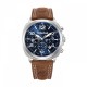 RELÓGIO BAY CHRONO AZUL E PELE CASTANHA TDWGC0068503