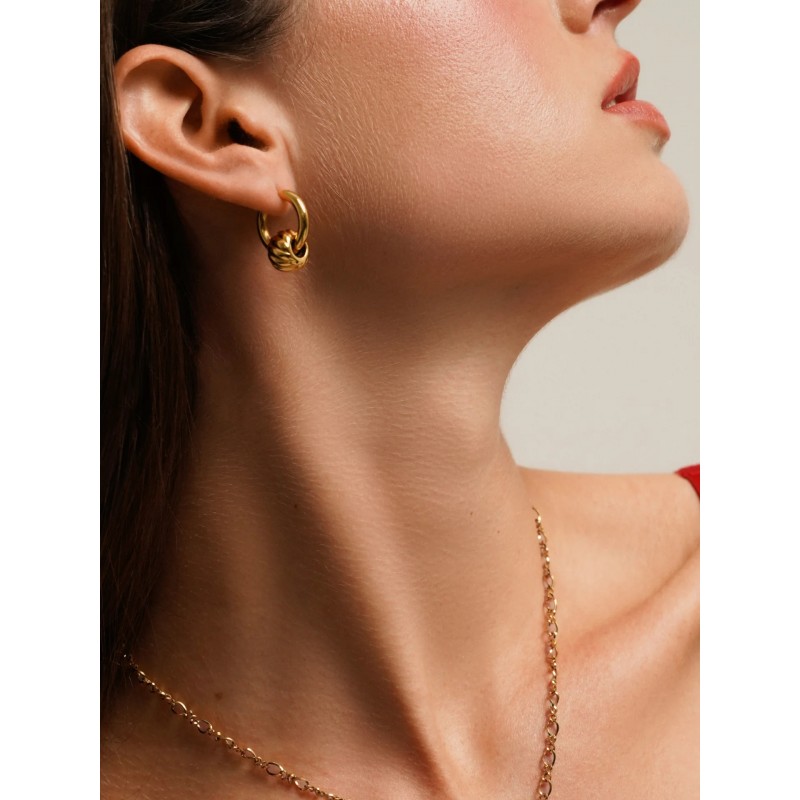 BRINCOS AÇO ENERGY MASTER HOOP GOLD OJEMG01