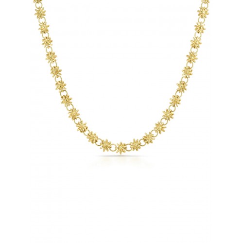 COLAR AÇO SENHORA NECKMESS DAISY GOLD OJNN104G