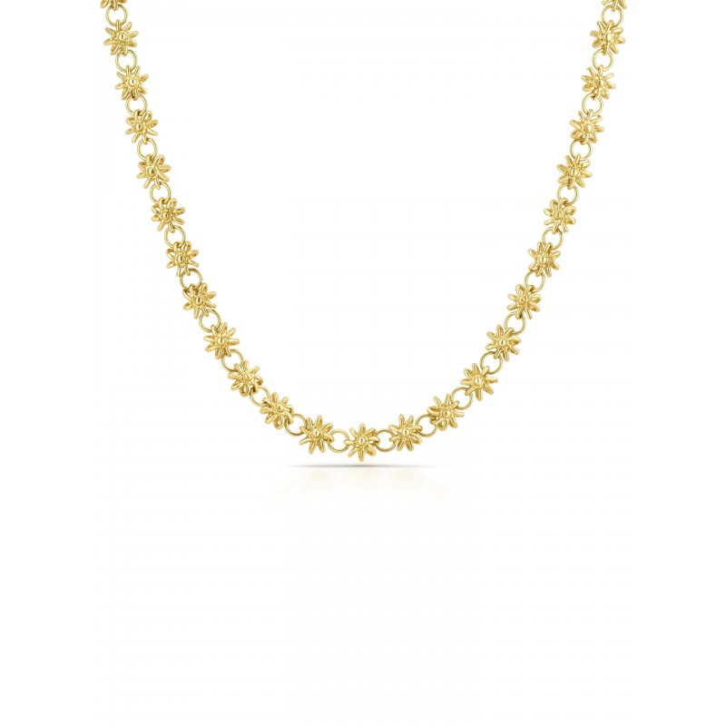 COLAR AÇO SENHORA NECKMESS DAISY GOLD OJNN104G
